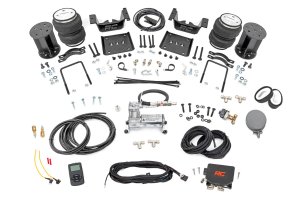 GMC Sierra 1500 Air Spring Kit - Rear - Rough Country - Wireless Controller | 6-7.5 Inch Lift Kit - '07-'18